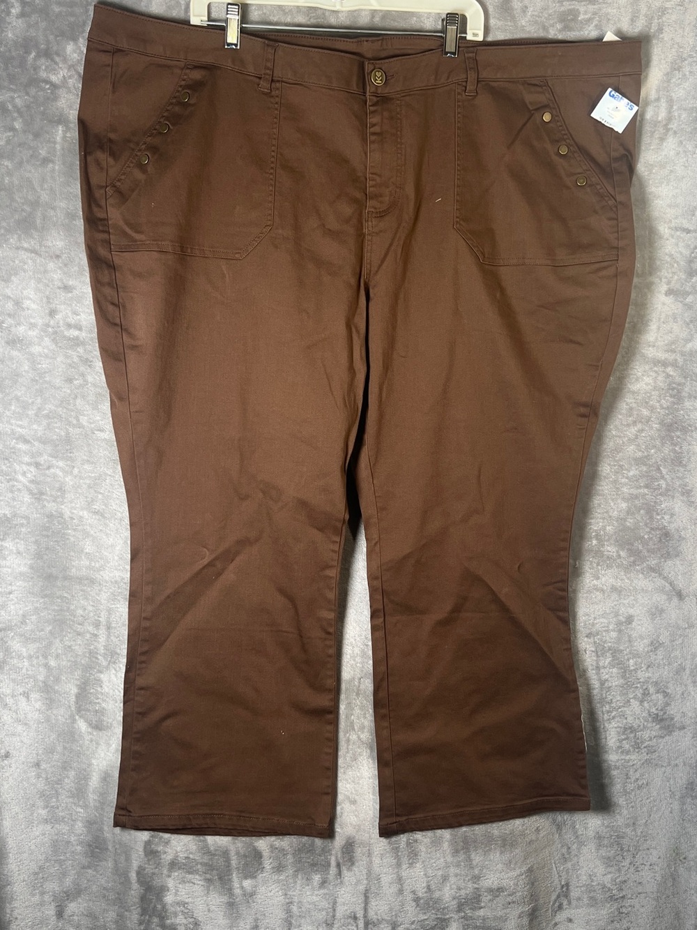 Classic Men's Brown Straight-Leg Pants